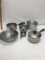 Stainless Cooking Pots/One is Wolfgang Puck