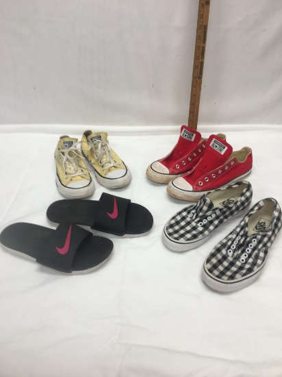 Box Lot/Vans and Converse Shoes/Nike Flip Flops
