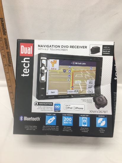 Dual Tech XNAV267BT Navigation DVD Receiver