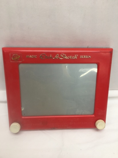 Vintage Ohio Art Magic Etch A Sketch Screen/The World of Toys
