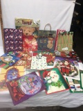 Box Lot/Christmas Gift Bags