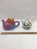 (2) Tea Pots/England & China