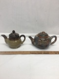 (2) Tea Pots/Hermitage Pottery & Other