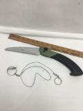 Box Lot/Large Limb Saw and Wire Saw with P-38