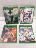 (4) X BOX One Games