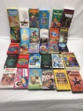 Box Lot/Vintage, Old VHS Tapes (ET, School House Rock, ETC.)