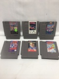 (6) Vintage Nintendo Cartridges/Games