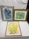 (3) Pieces of Framed Art