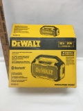 DeWalt DCR010 Jobsite Bluetooth Speaker/Corded or Cordless