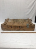 Crate/3 Rockets Heat 3.5 Inch M28A2 Comp B/Rocket Ammunition Crate