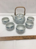 Royal Shillah Korea Tea Pot with 5 Cups