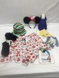 Box Lot/Gloves, Socks, Joe Boxer, Minnie Mouse Ears, ETC.