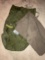 military wool blanket, duffel bag