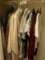 Lot of clothing, nice jackets, mostly womens, one suit mens