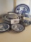 Blue Willow, Johnson Brothers, Churchill, Homer Laughlin, various mfg dates