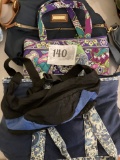 Bags and fanny pack, Vera Bradley, Calvin Klein, etc