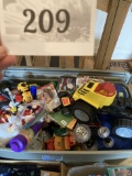 bin of childrens toys, legos, etc