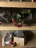 floral wire and foam for cemetery and etc displays