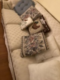 Pillows, various, inserts and chicken