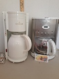 2 Gevalia Coffee Makers, 12 cup and 8 cup