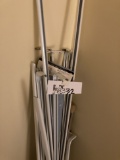 Lot of curtain rod, various sizes