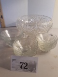 Crystal Bowl, Glass mini Bowls