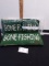 Gone Fishing Pillows Qty:2  NEW