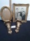 Vintage Picture Frames and Wall Decor Lot