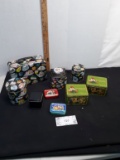 Tin Lot, misc sizes and colors