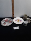 Vintage Cup Holly Hobby, Creamer, Horse Cup, Bicentennial Plate, Decorative Plate