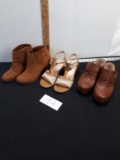 Avon Sandles Siaxe 6, Kopks Slide On Clogs Size 6, Old Navy Brown Ankle Boots Size 6