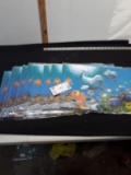 Under the Sea 3D Placements 11 set of 4