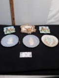 2 Robin Plates, Made in Japan, Misc Plates