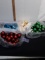 Glass Christmas Balls, 4 bags, Green, Blue, Red,and Gold