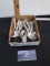 Box of Misc Silver Ware