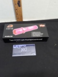 USB Rechargeable Pink Flash Light with Taser, NOT A TOY,  4.9 Million Volt