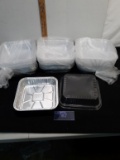3 packs of 12, 9 x 9 foil pans with lid