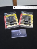 2   14 Piece Power Nut Driver Sets    NEW