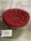 Papasan Chair with Red Cushion