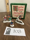 Dept 56, Twelve Days of Dickens Village, Nine Ladies Dancing