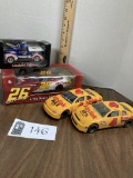 Toy car lot, Racing Champions, Ford