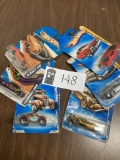 Hot Wheels, 6 toy cars, Passin Gasser etc