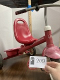 Red Flyer Tricycle, Handle Missing