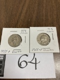 Coins,Washington Quarter,2X 1955P