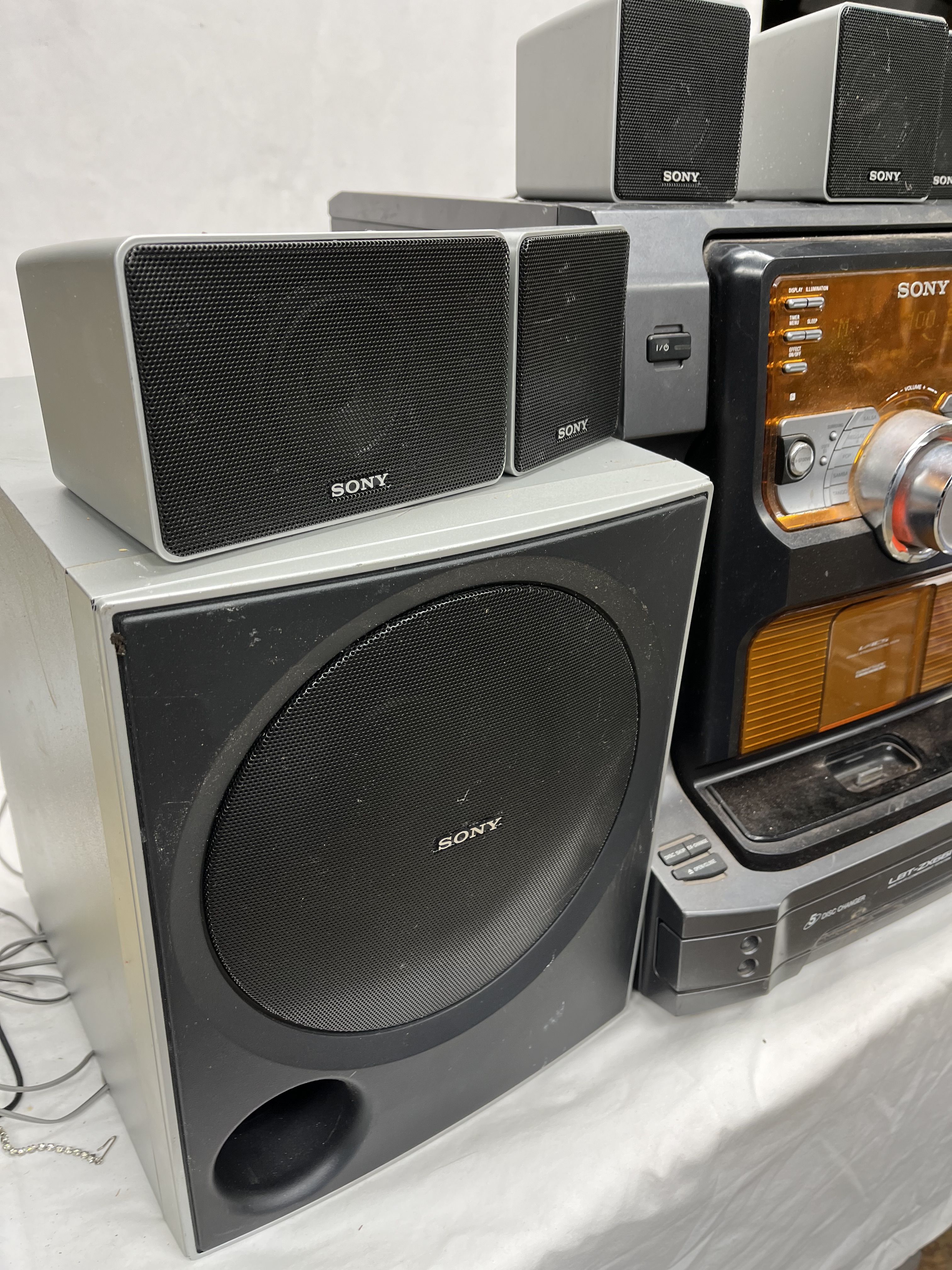 SONY LBT-ZX66i Mini Hi Fi Component System with | Proxibid