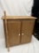 Large 2 Door Storage Cabinet/Wood