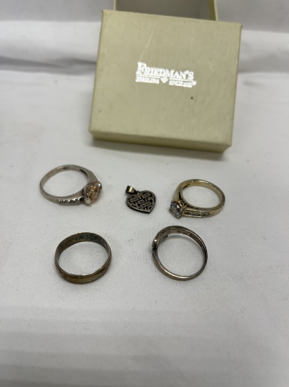 (5) Pieces of .925 Sterling Silver