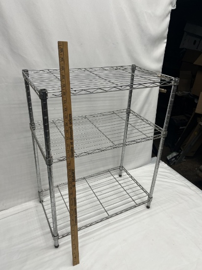 Approx 30 Inches Tall Metal Storage Rack