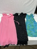 (3) Dresses/Talbot & Petite Sophisticate Size 4 & Santiki Size S