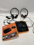Box Lot/ROKU Premiere and (2) Sets of Head Phones